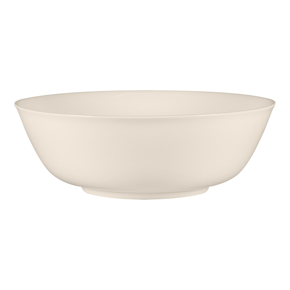 RAK Porcelain Bravura 40 oz. Bone China Round Noodle Bowl - 12/Case