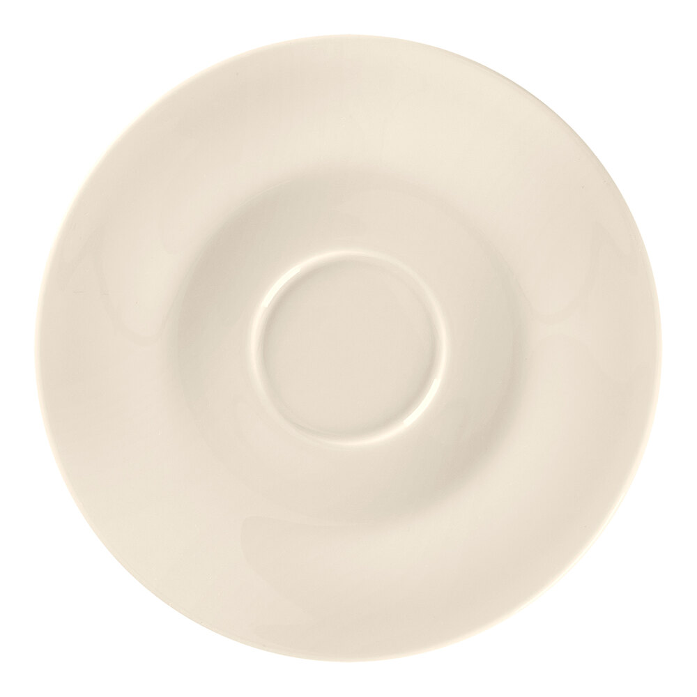 RAK Porcelain Bravura 4 11/16" Bone China Espresso Cup Saucer - 12/Case