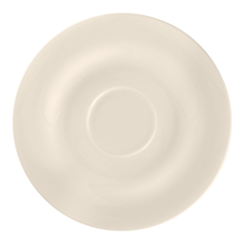 RAK Porcelain Bravura 6 11/16" Bone China Breakfast Cup Saucer - 12/Case