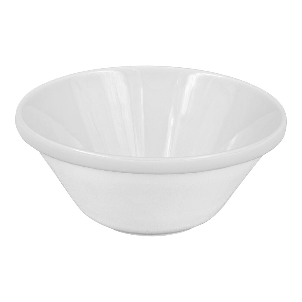 RAK Porcelain Classic Polaris 8.4 oz. Bright White Porcelain Salad Bowl - 12/Case
