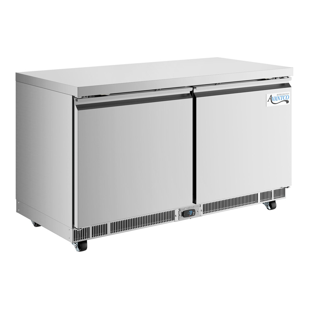 Avantco ZUC-60F-WMS 60" VersaHub WiFi-Enabled Front Breathing Undercounter Freezer
