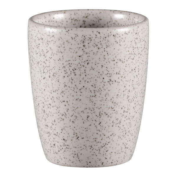 RAK Porcelain Ease 3 oz. Clay Handleless Porcelain Espresso Cup - 12/Case