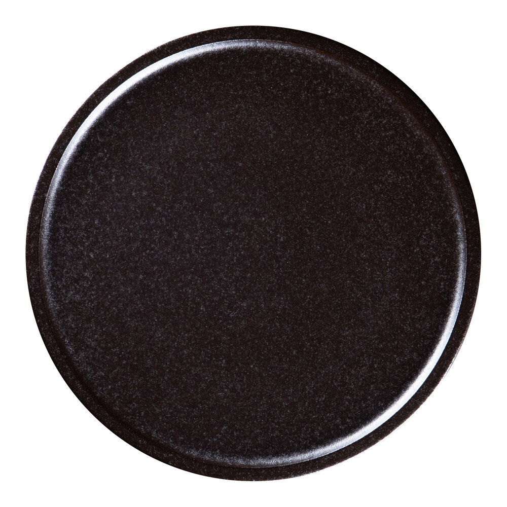 RAK Porcelain Ease 10 13/16" Forge Flat Coupe Porcelain Plate - 6/Case