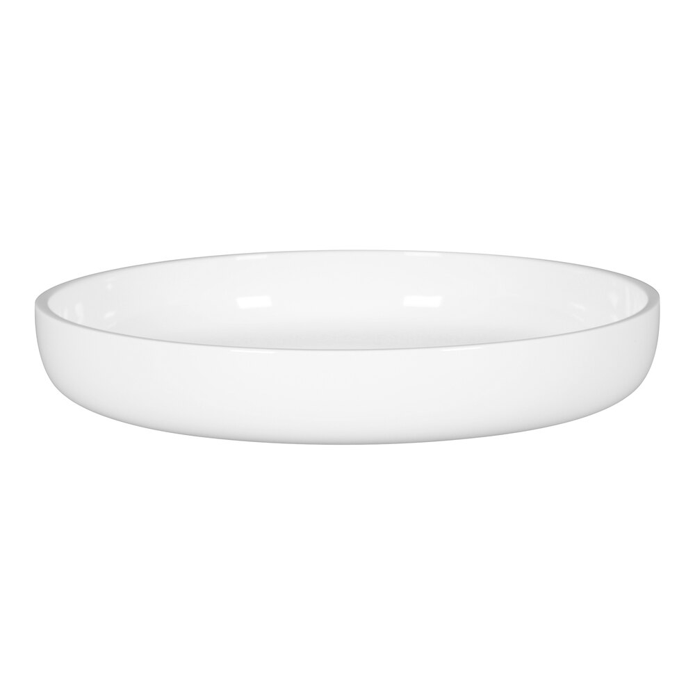 RAK Porcelain Ease 11" White Round Deep Porcelain Plate - 2/Case