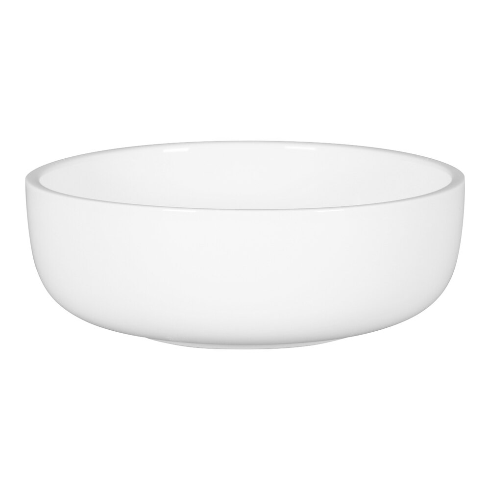 RAK Porcelain Ease 25.3 oz. White Porcelain Bowl - 4/Case