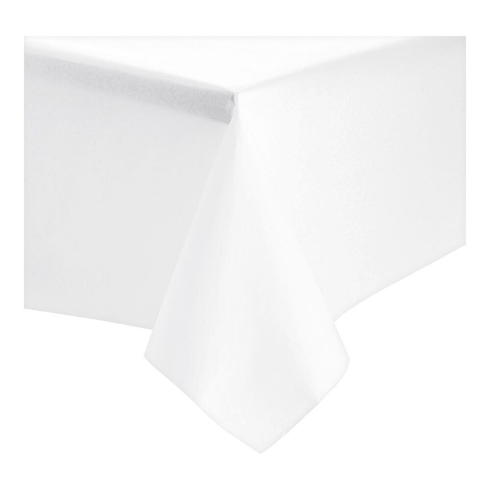 Choice 40" x 300' 23 lb. White Paper Table Cover Roll