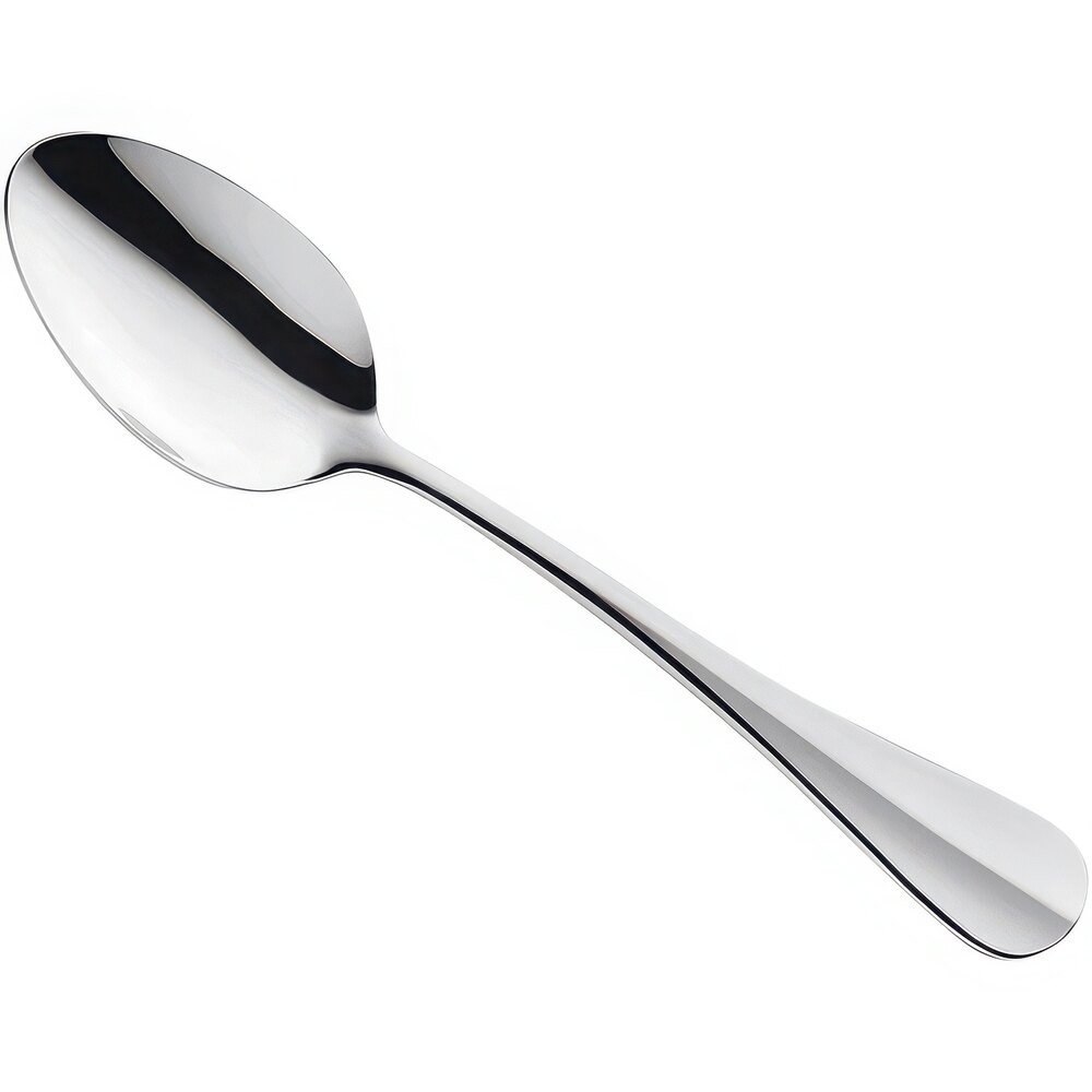 Amefa Baguette 5 11/16" 18/10 Stainless Steel Extra Heavy Weight Extra Large Teaspoon - 12/Case