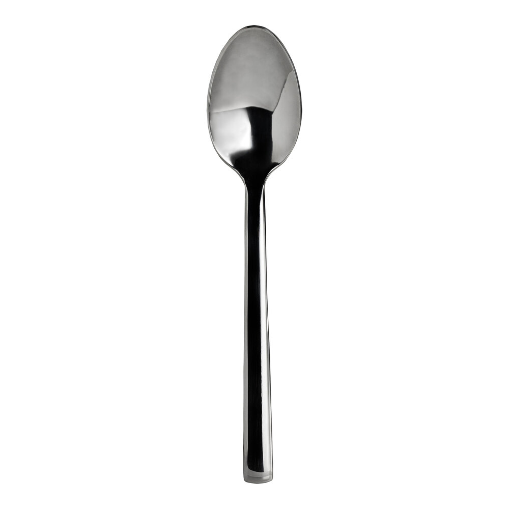 WNK Chatsworth from Steelite International 7 1/2" 18/10 Stainless Steel Extra Heavy Weight Oval Bowl Soup / Dessert Spoon - 12/Case