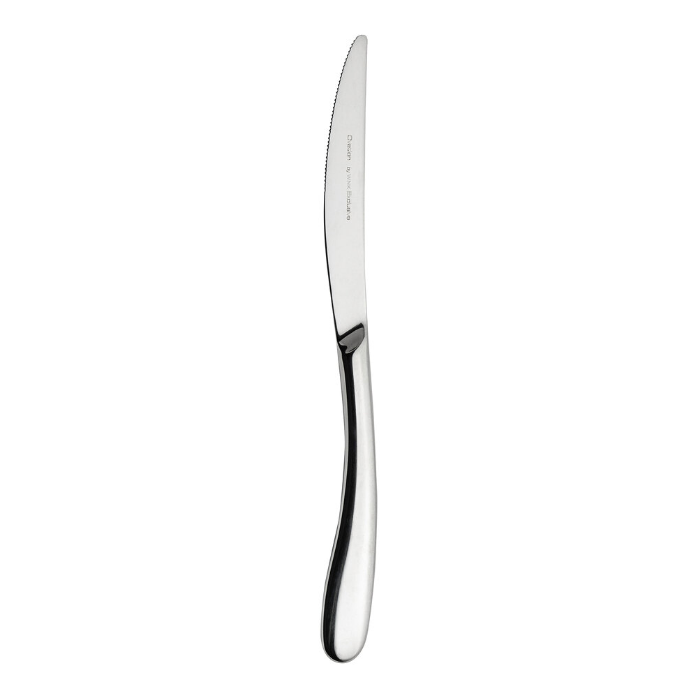 WNK Ovation from Steelite International 8 1/4" 18/10 Stainless Steel Extra Heavy Weight Dessert Knife - 12/Case