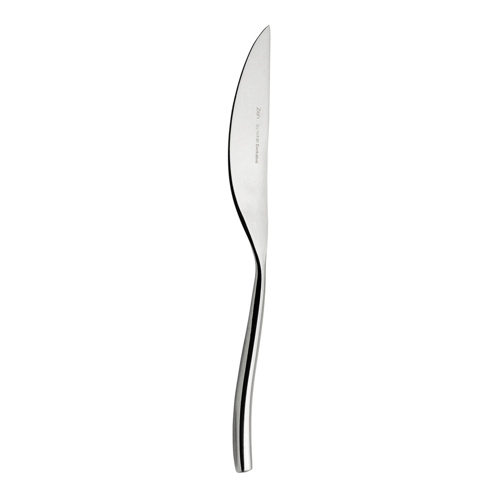 WNK Zen from Steelite International 7" 18/10 Stainless Steel Extra Heavy Weight Standing Butter Knife - 12/Case