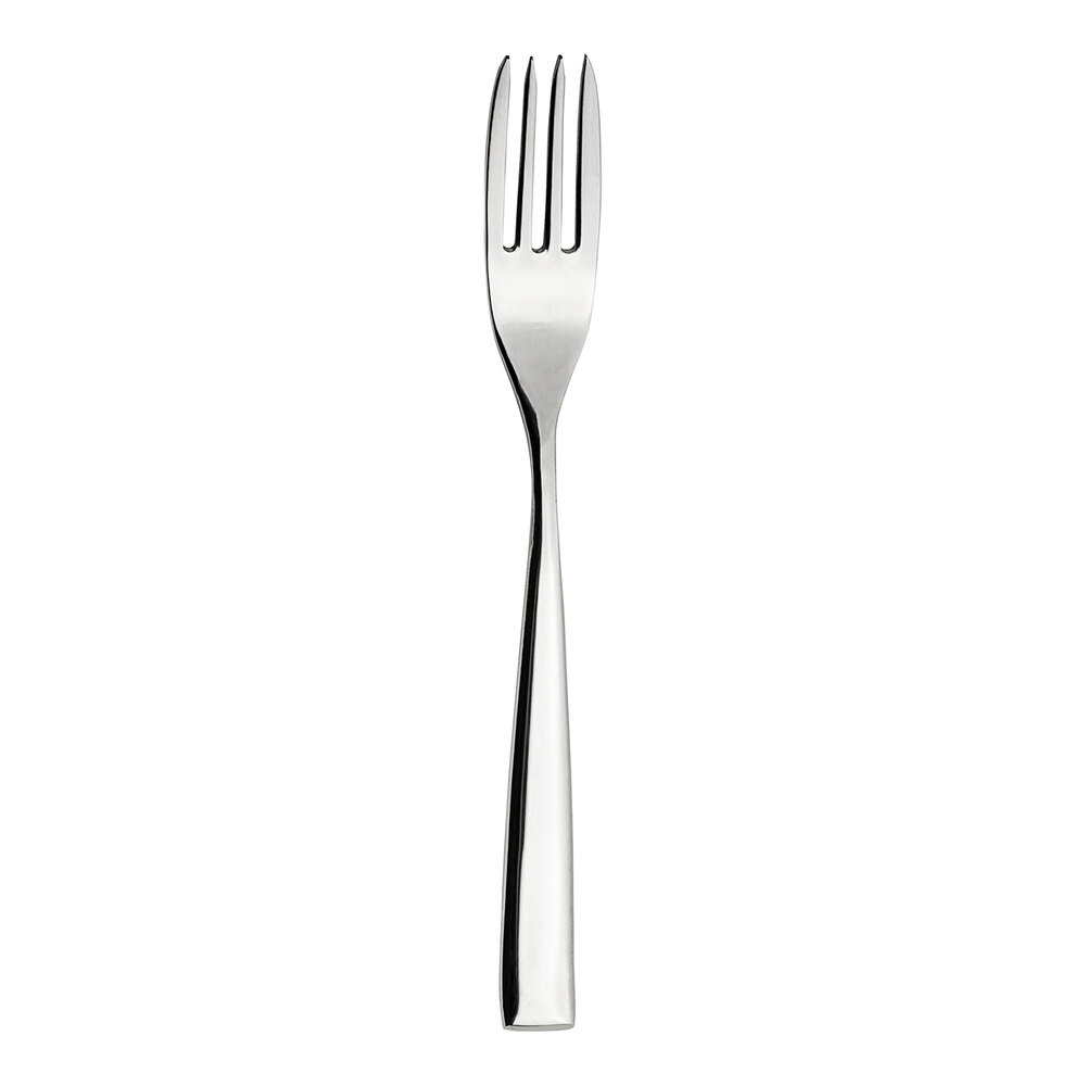WNK Zen from Steelite International 7 3/4" 18/10 Stainless Steel Extra Heavy Weight Dessert / Salad Fork - 12/Case