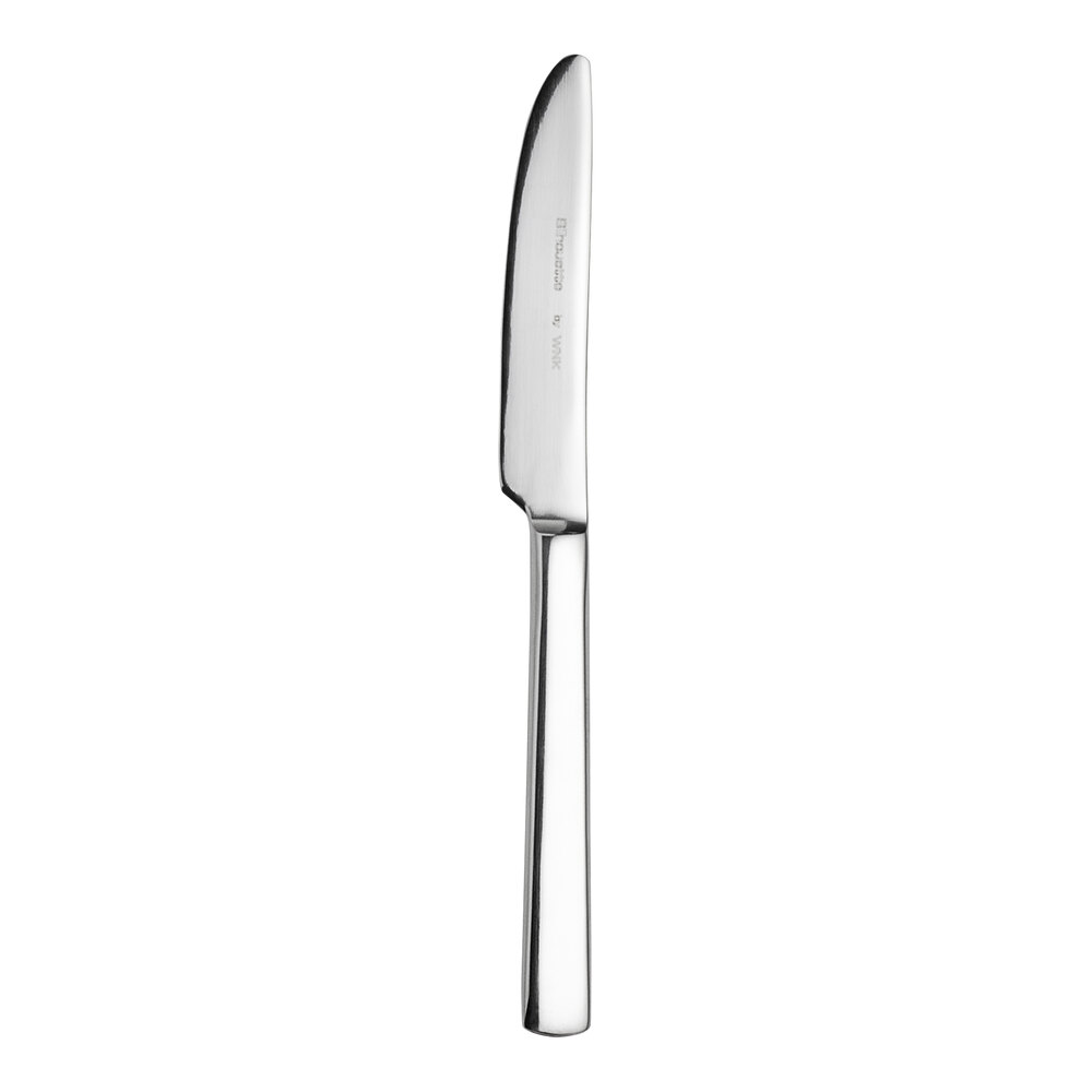 WNK Silhouette from Steelite International 7 1/8" 18/10 Stainless Steel Extra Heavy Weight Butter Knife - 12/Case
