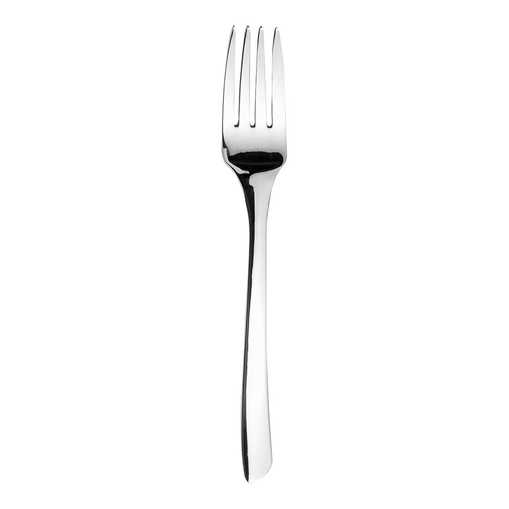 WNK Tuscany from Steelite International 8 1/4" 18/10 Stainless Steel Extra Heavy Weight Dinner Fork - 12/Case