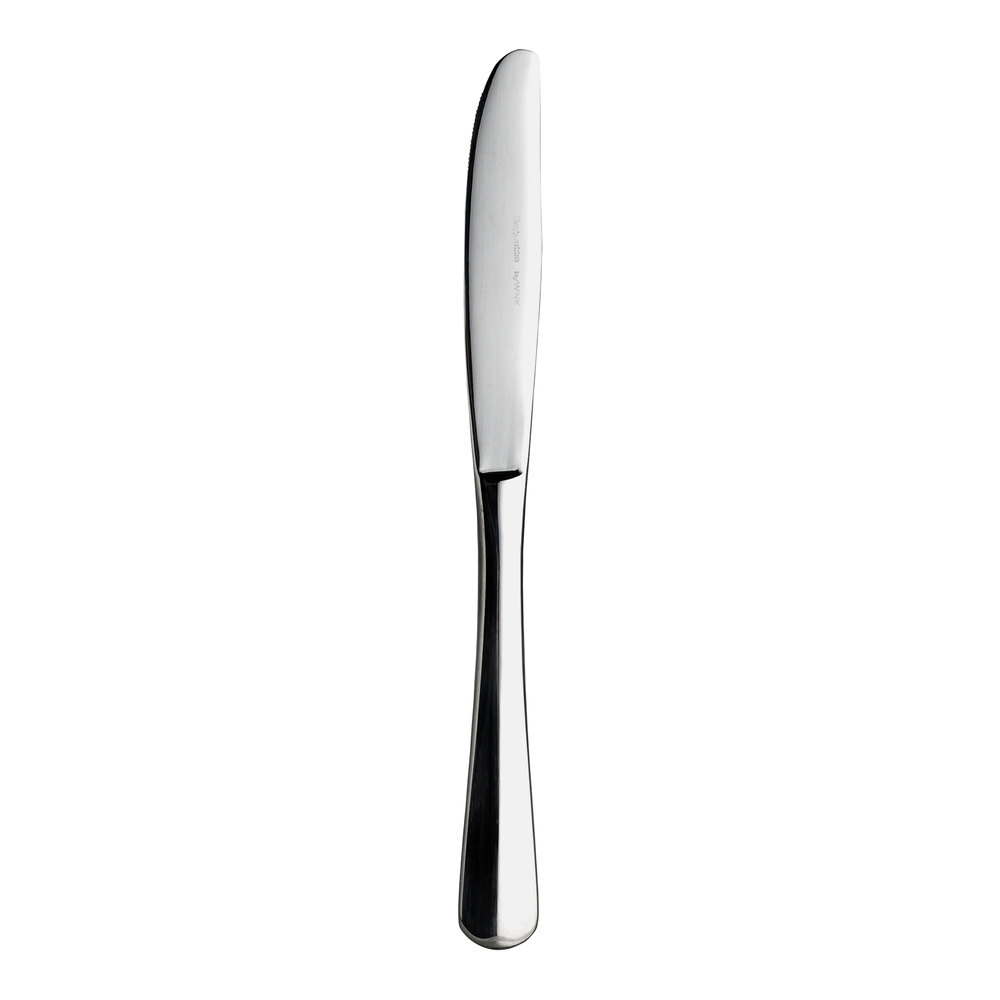 WNK Baguette from Steelite International 8 1/2" 18/10 Stainless Steel Extra Heavy Weight Dessert Knife - 12/Case