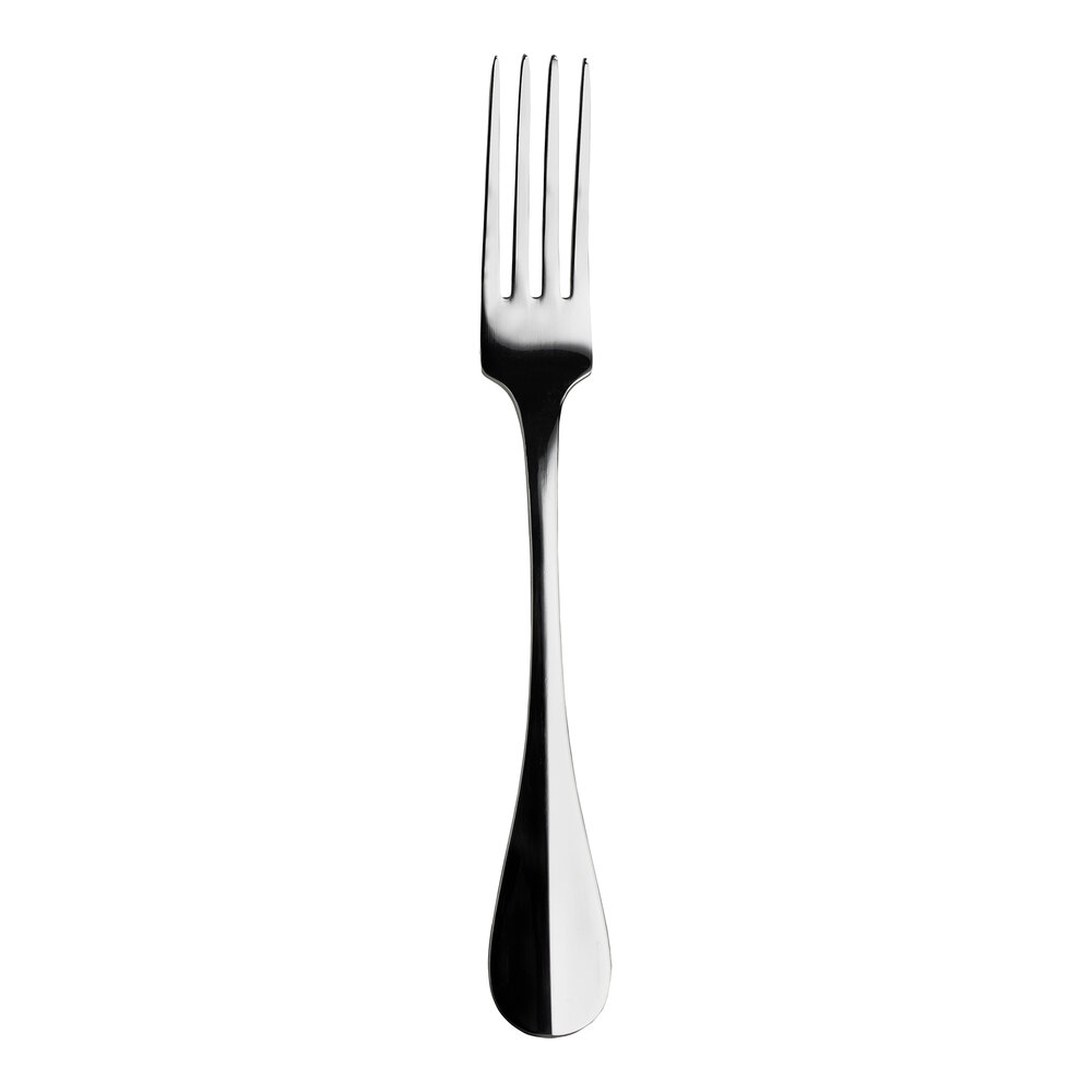 WNK Baguette from Steelite International 7 1/4" 18/10 Stainless Steel Extra Heavy Weight Salad / Dessert Fork - 12/Case
