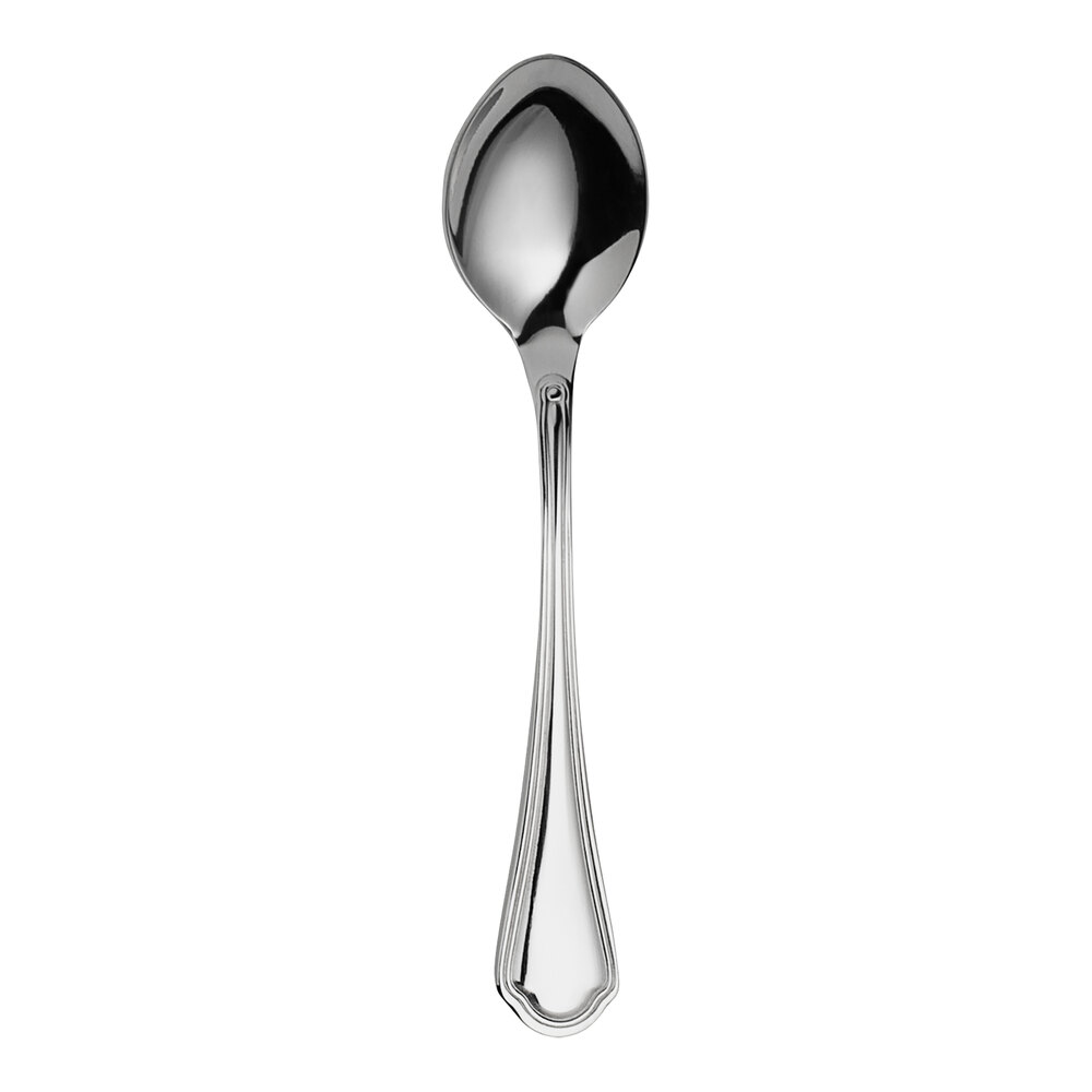 WNK Leopardi from Steelite International 6" 18/10 Stainless Steel Extra Heavy Weight Teaspoon - 12/Case