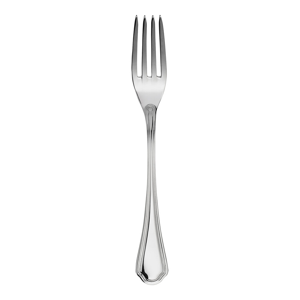 WNK Leopardi from Steelite International 8 1/4" 18/10 Stainless Steel Extra Heavy Weight Dinner Fork - 12/Case