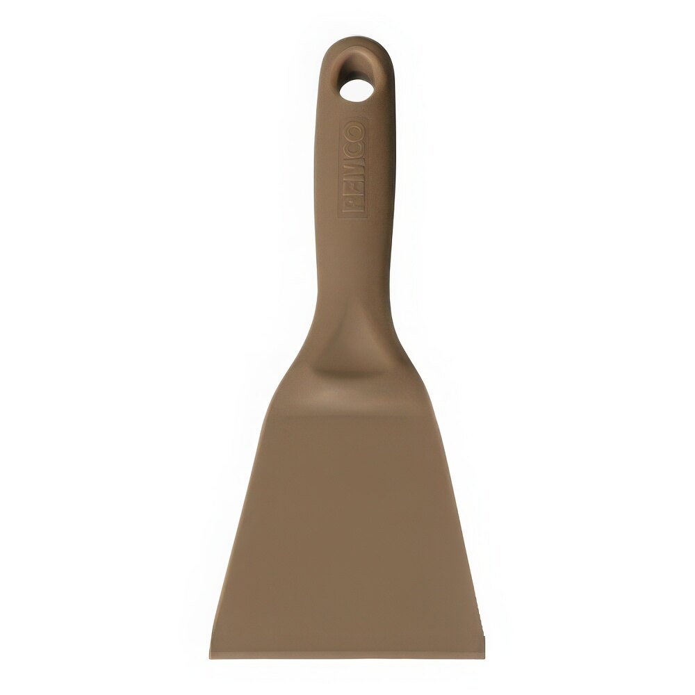 Vikan 3" Brown Polypropylene Hand Scraper 696166