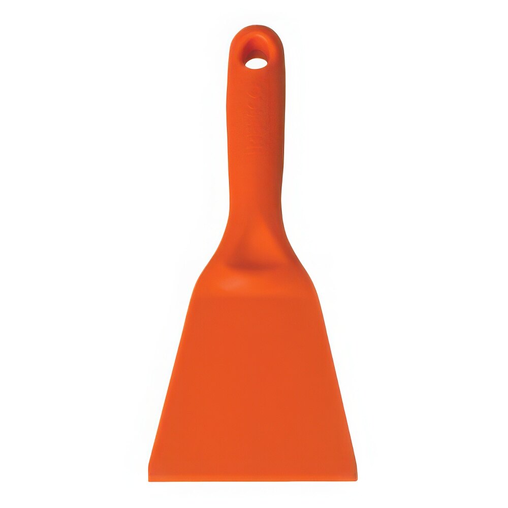 Vikan 3" Orange Polypropylene Hand Scraper 69617