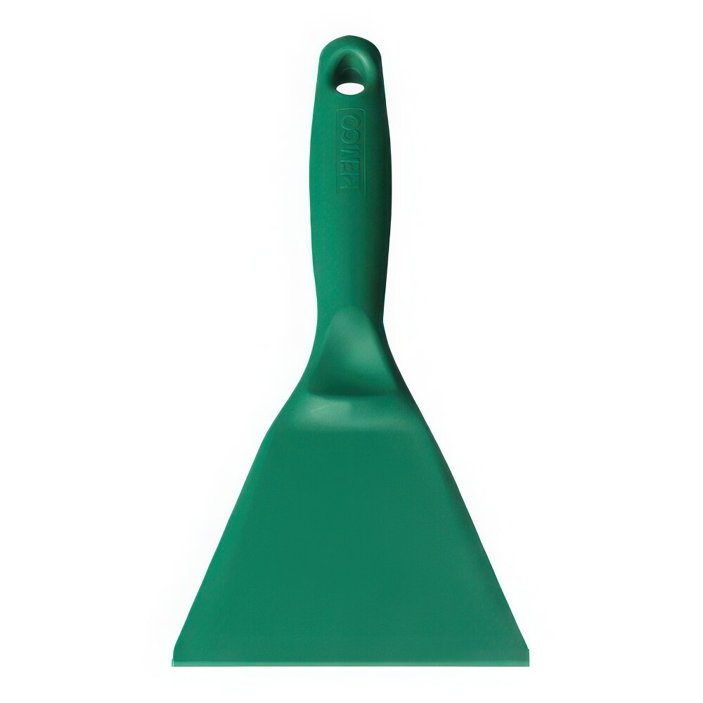 Vikan 4" Green Metal Detectable Polypropylene Hand Scraper 6962MD2