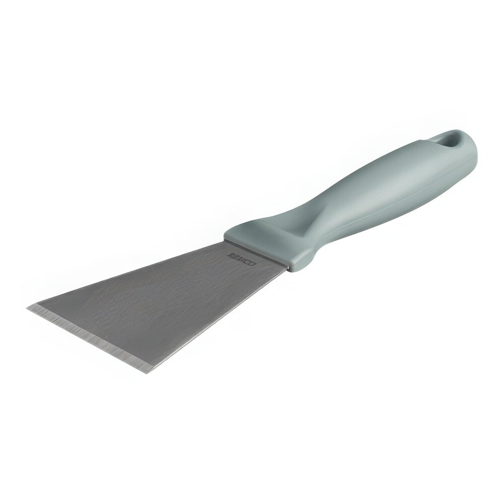Vikan 3" Stainless Steel Scraper with Gray Handle 697288