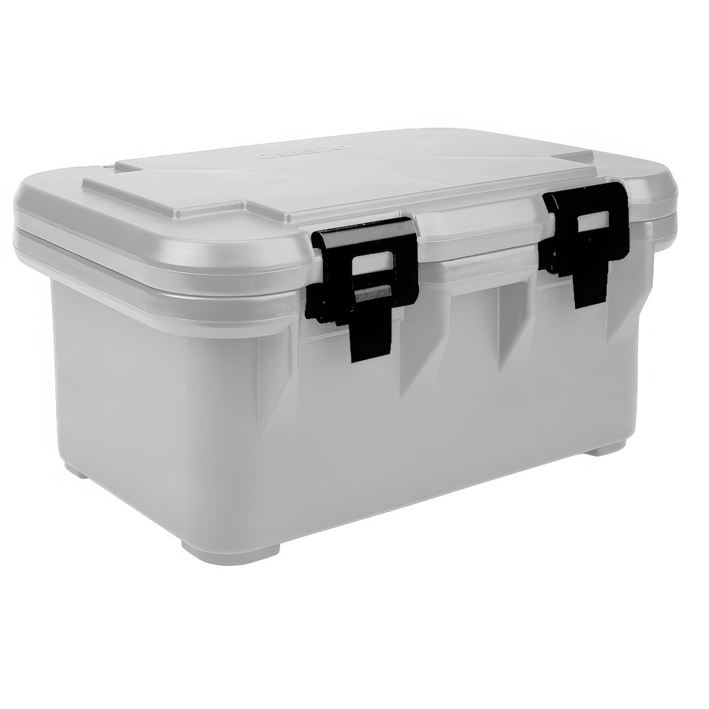 Cambro UPCS180480 Camcarrier® S-Series® Speckled Gray Top Loading 8" Deep Insulated Food Pan Carrier
