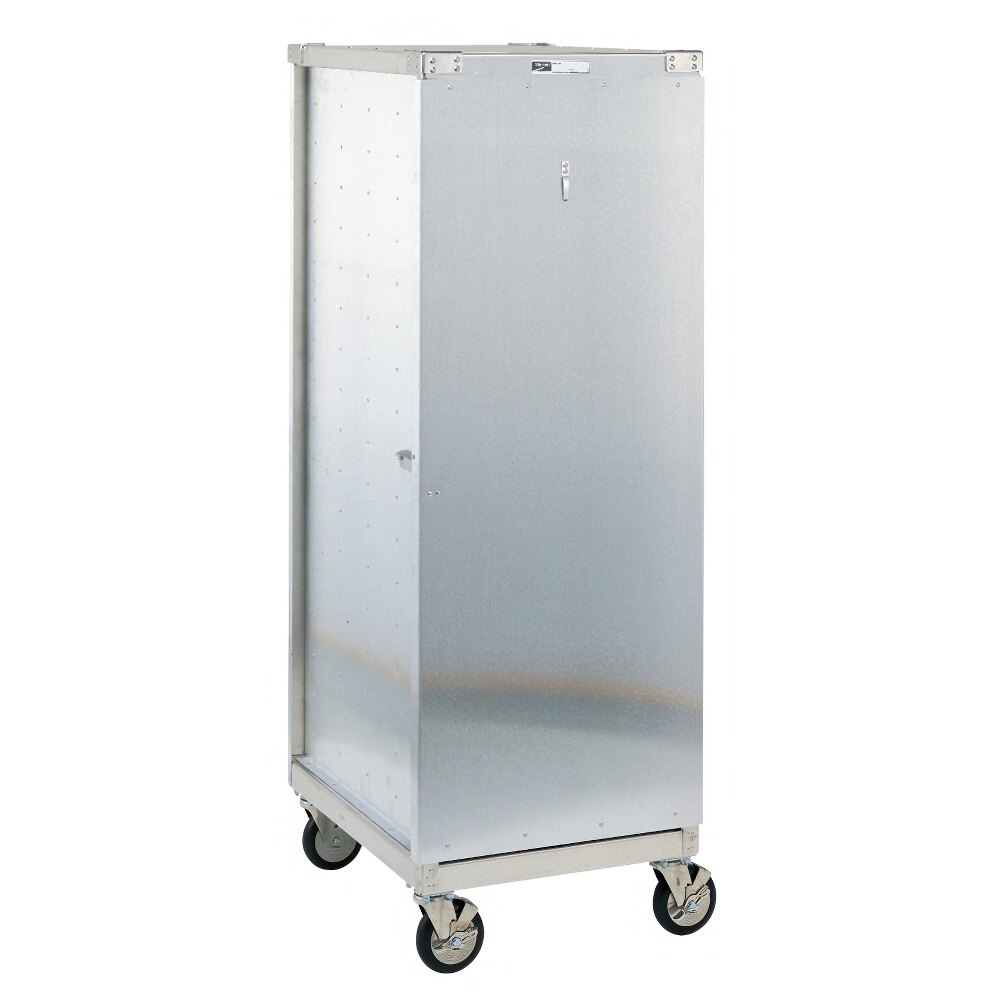 Metro CD3N 35 Pan End Load Uninsulated Bun / Sheet Pan Rack / Delivery / Storage Cabinet Enclosed with Lockable Door - Assembled