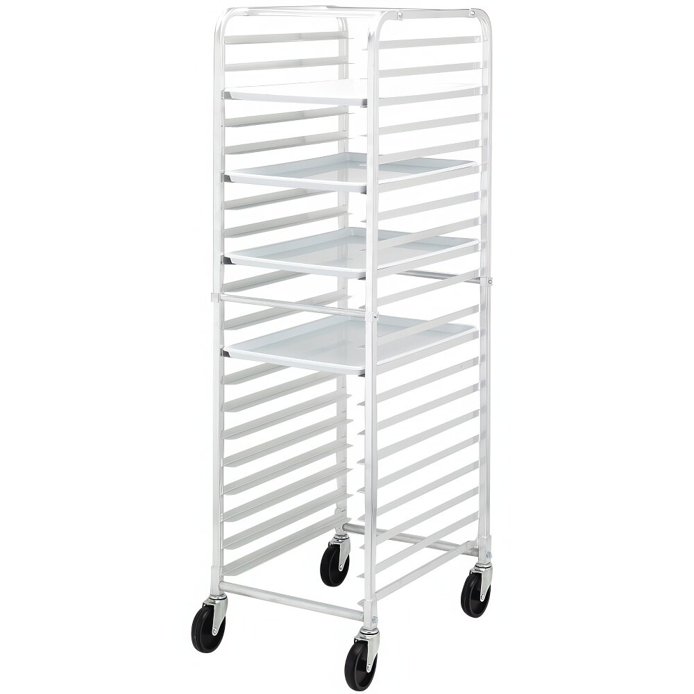 Channel HDKD20 20 Pan End Load Heavy-Duty Aluminum Bun / Sheet Pan Rack - Unassembled