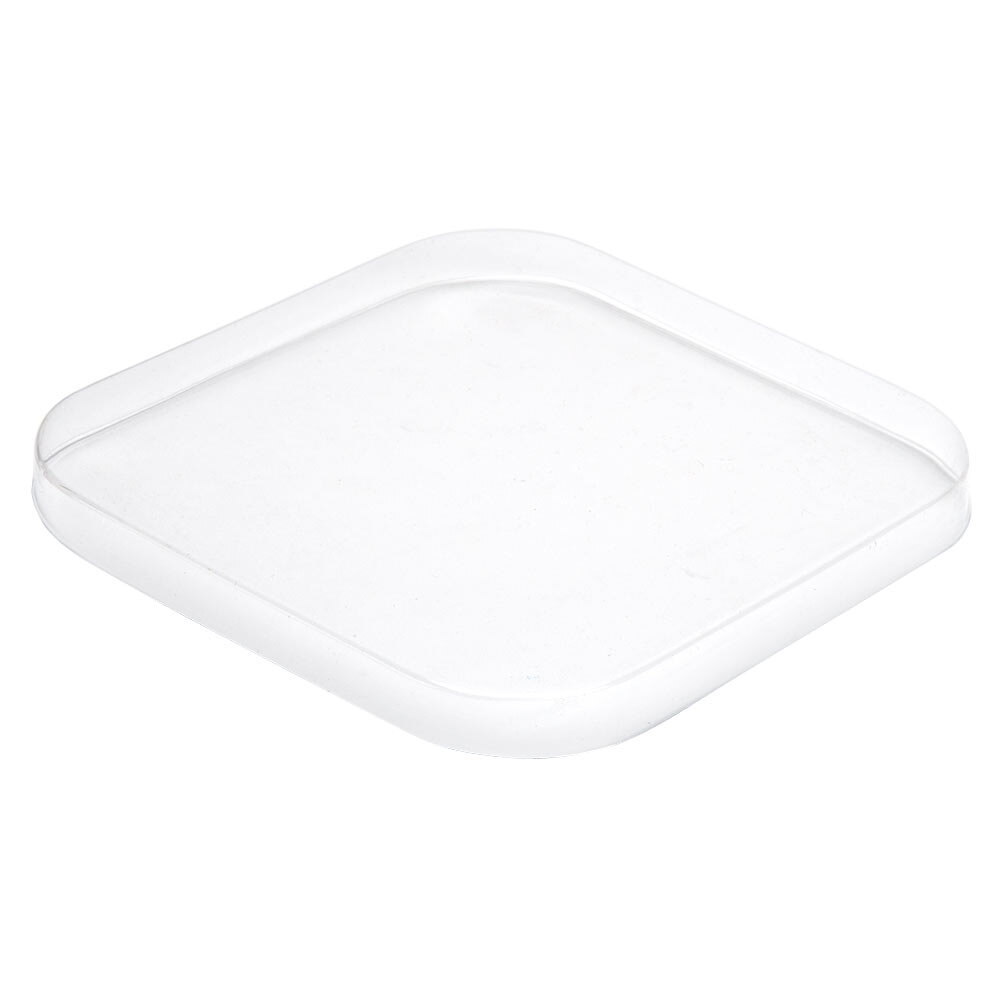 American Metalcraft LGJ8 3" Square PET Jar Lid - 12/Pack