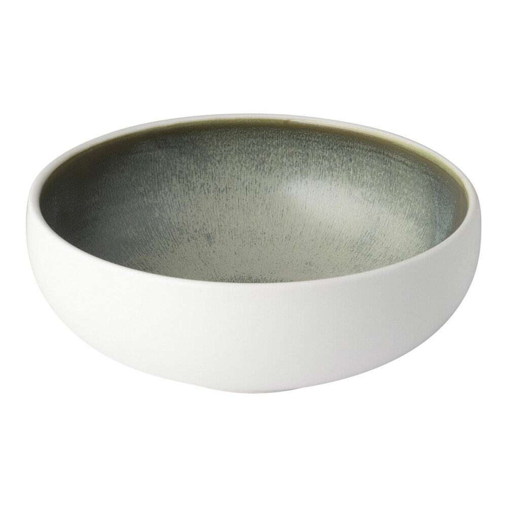 Bon Chef Tavola Fog 50 oz. White Bowl - 12/Case