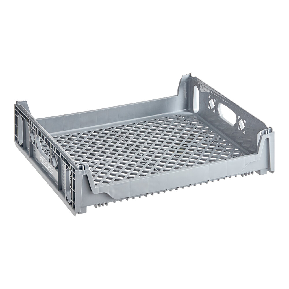 Baker's Lane 26" x 22" x 6" Gray Bread Tray