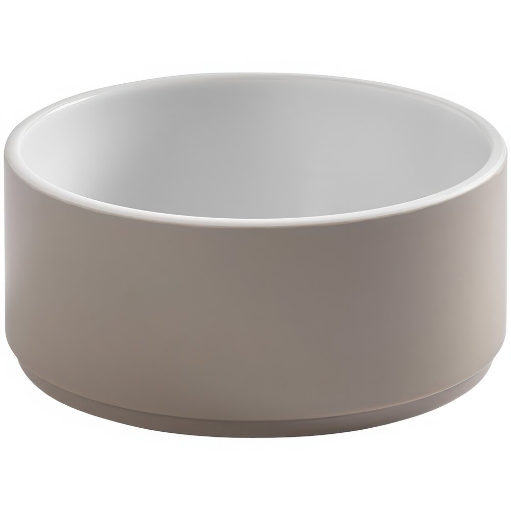 American Metalcraft Unity 16 oz. Round Melamine Mocha Bowl