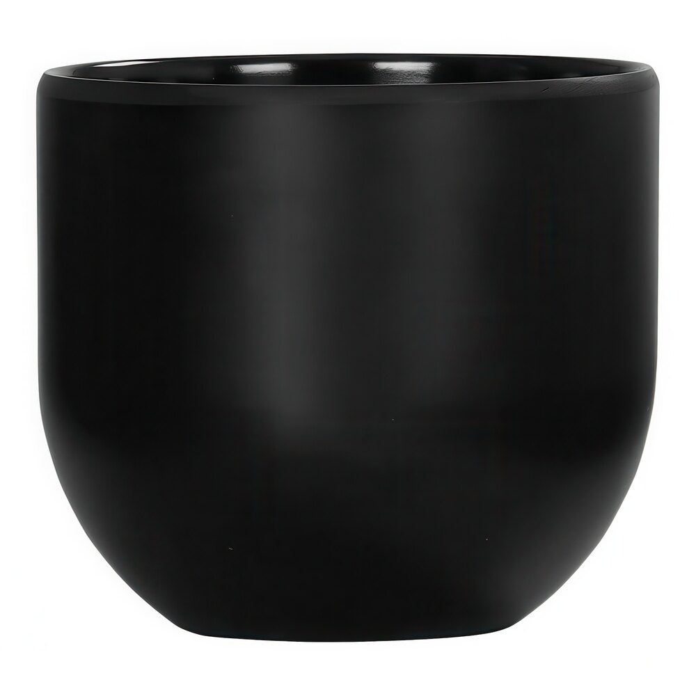 Cal-Mil Oslo 16 oz. Black Round Melamine Bowl