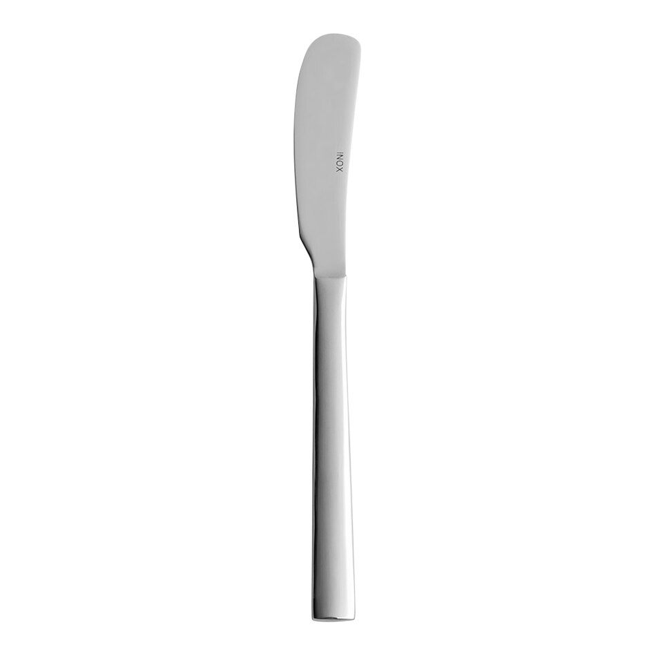 Abert Neo 6 7/8" 18/10 Stainless Steel Extra Heavy Weight Butter Knife by Arc Cardinal - 12/Case