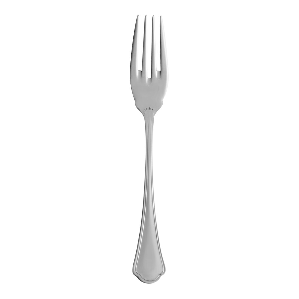 Abert Rada 7 1/4" 18/10 Stainless Steel Extra Heavy Weight Fish Fork by Arc Cardinal - 12/Case