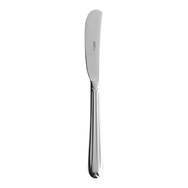 Abert Splendido 6 3/4" 18/10 Stainless Steel Extra Heavy Weight Butter Spreader by Arc Cardinal - 12/Case