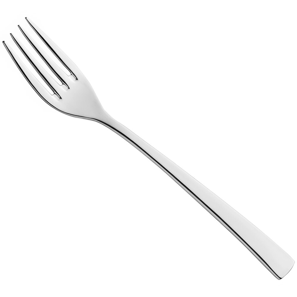 Amefa Aurora 7 7/16" 18/10 Stainless Steel Extra Heavy Weight Dessert Fork - 12/Case