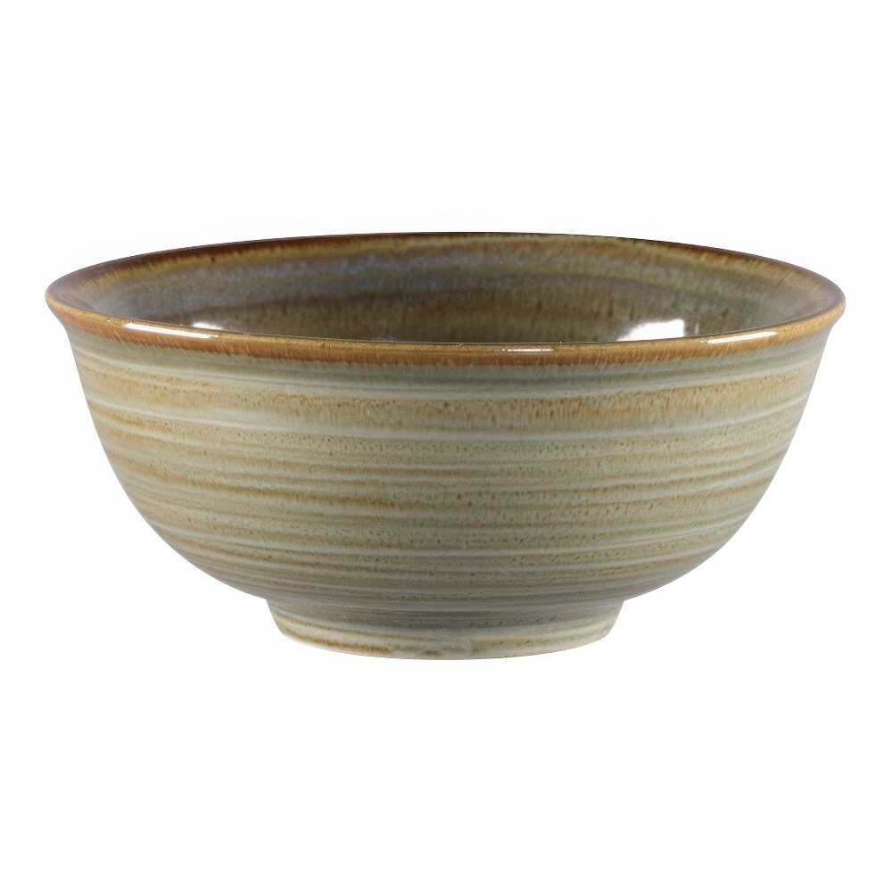 RAK Porcelain Rakstone Spot 9.15 oz. Peridot Porcelain Bowl - 12/Case