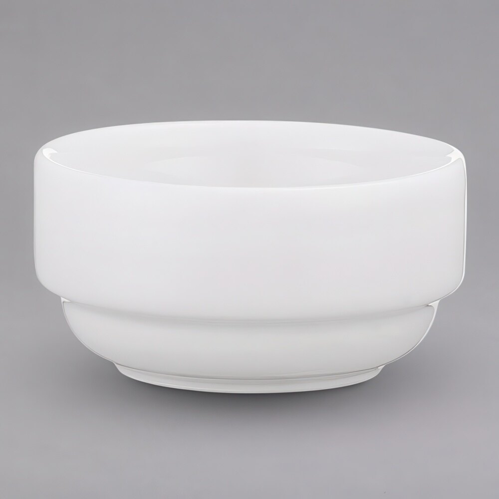 Villeroy & Boch 16-2040-3975 Universal 1.75 oz. White Premium Porcelain Ramekin - 6/Case