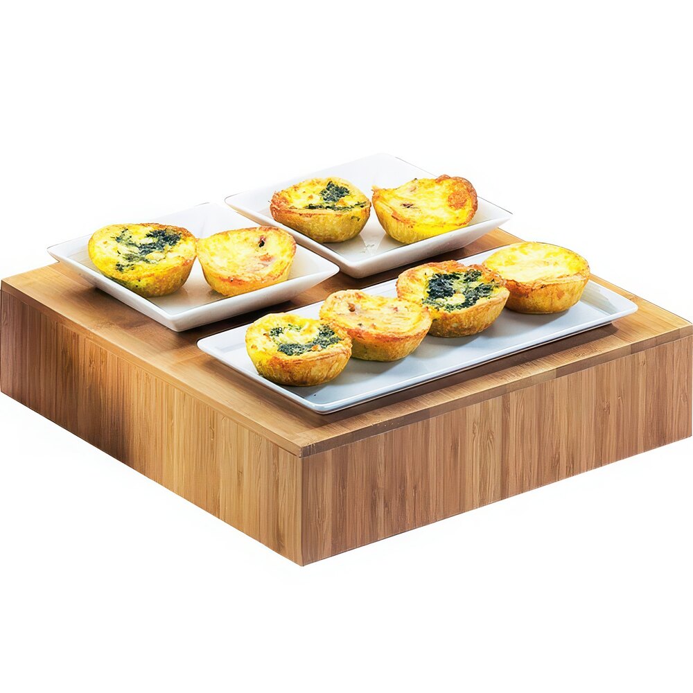 Cal-Mil 432-3-60 Bamboo 12" x 3" Square Riser