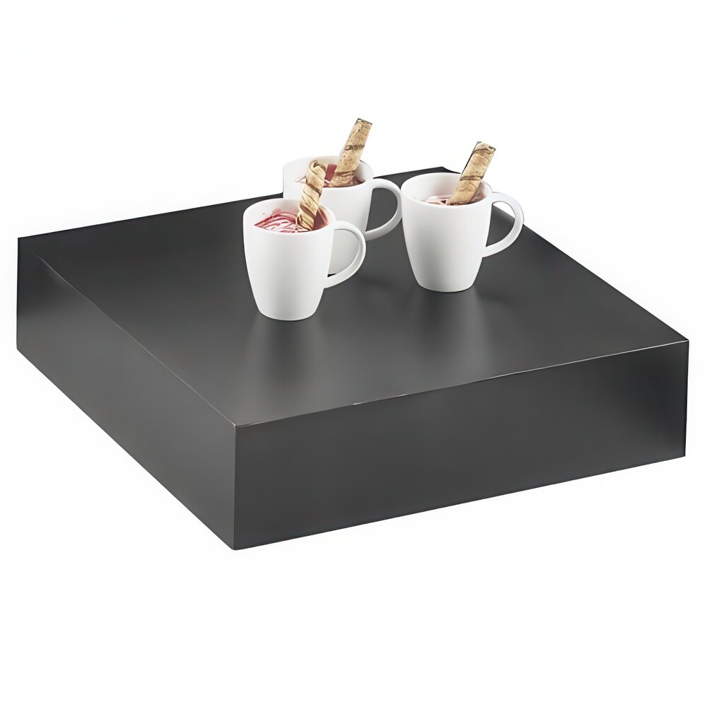 Cal-Mil 432-3-96 Midnight Cube Riser - 12" x 12" x 3"