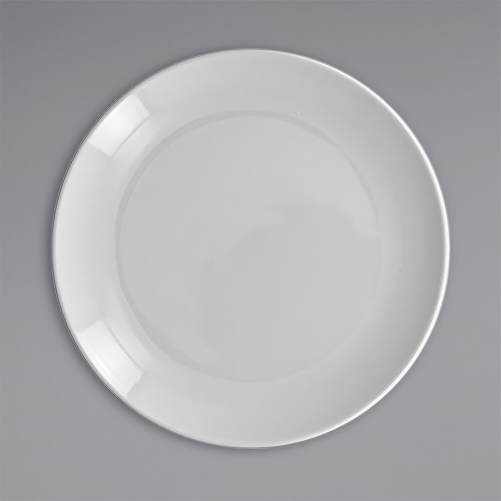 RAK Porcelain Polaris Orion 7 1/8" Porcelain Flat Coupe Plate - 24/Case