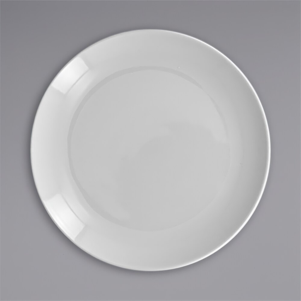 RAK Porcelain Polaris Orion 5 7/8" Porcelain Flat Coupe Plate - 24/Case