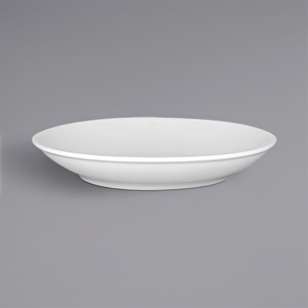RAK Porcelain Polaris Orion 9 1/8" Porcelain Deep Coupe Plate - 12/Case