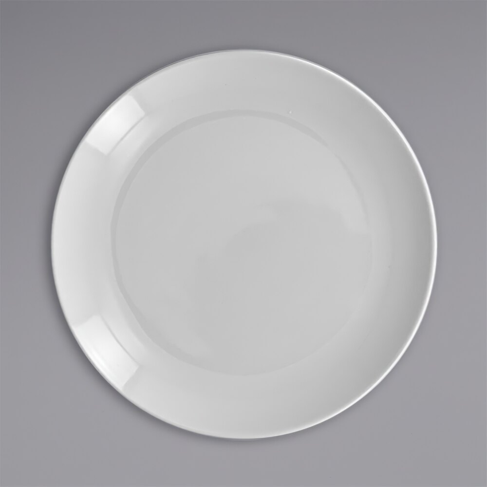 RAK Porcelain Polaris Orion 8 1/4" Porcelain Flat Coupe Plate - 12/Case