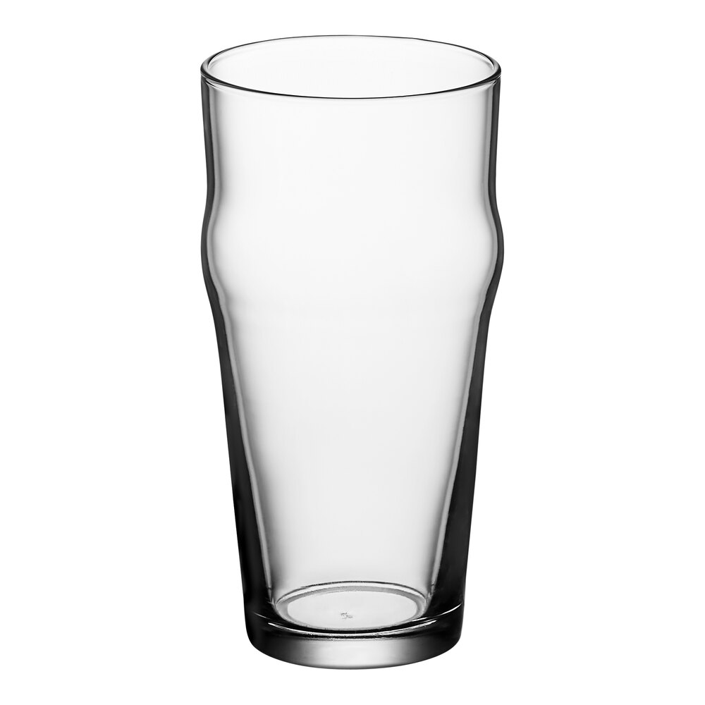 Libbey 14806HT No-Nik 16 oz. Customizable English Pub / Nonic Glass - 36/Case