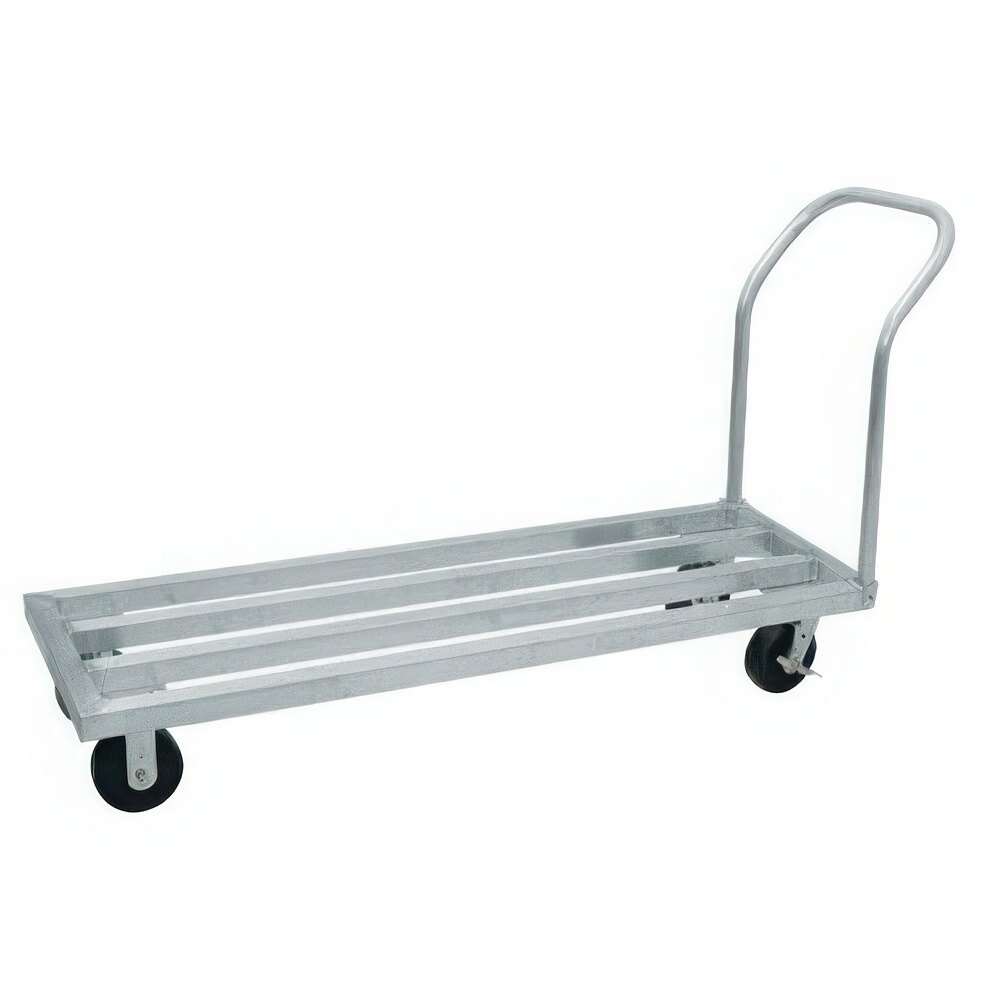 Advance Tabco DUN-2060C 20" x 60" Mobile Aluminum Dunnage Rack - 2,000 lb. Capacity