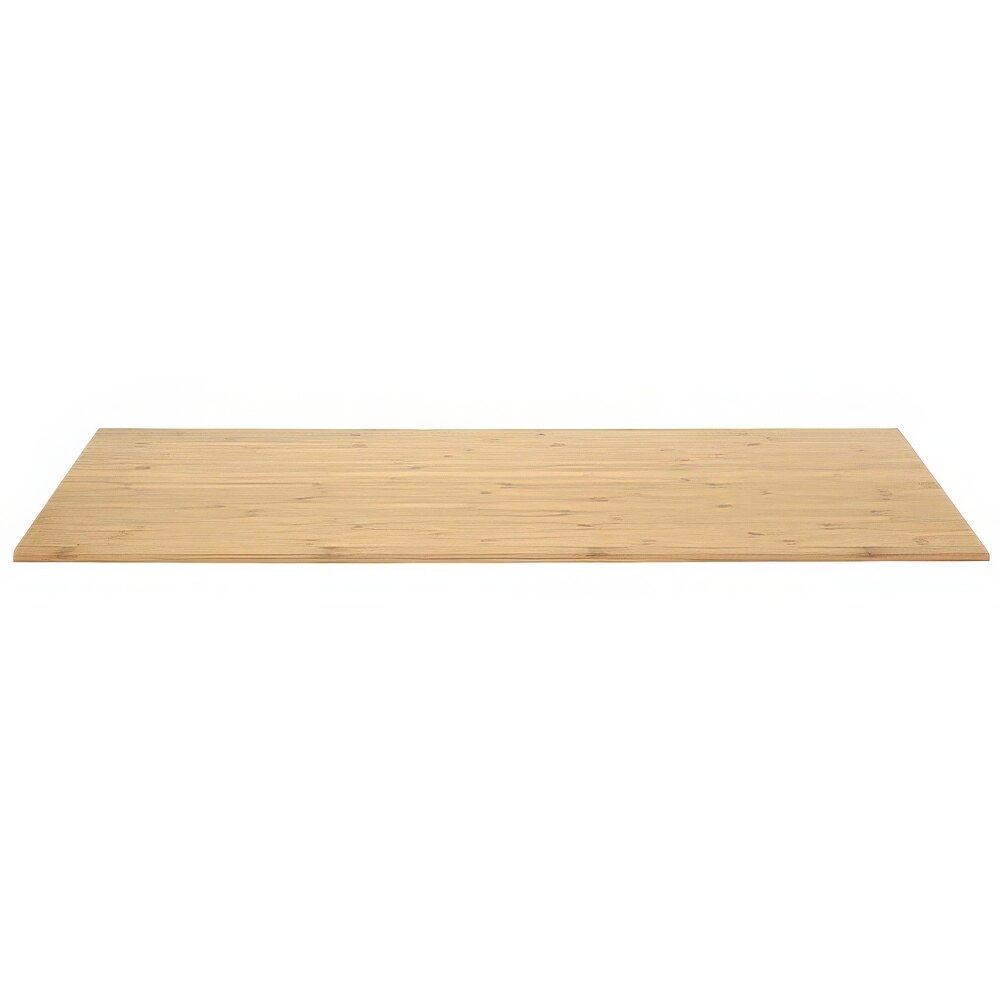Front of the House 36" x 14" Natural Bamboo Buffet Board - 2/Case