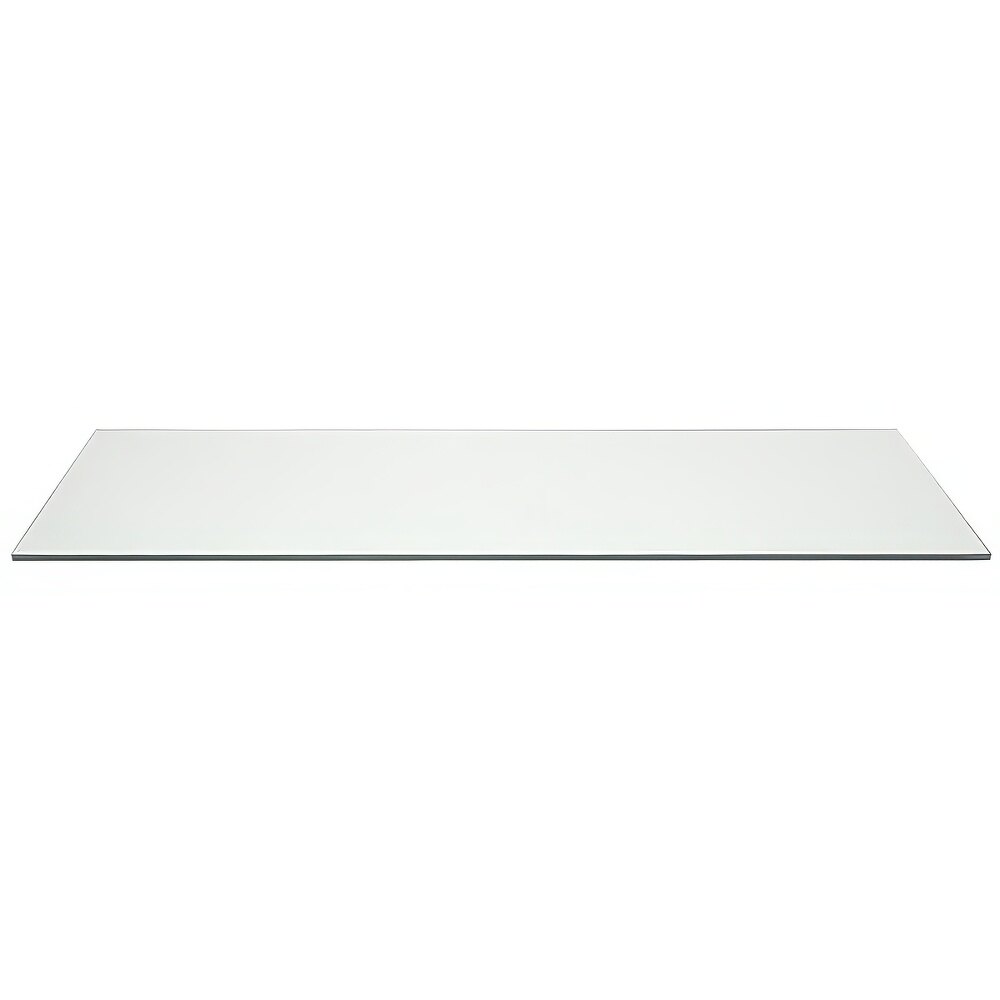 Front of the House 36" x 14" Clear Tempered Glass Buffet Board - 2/Case