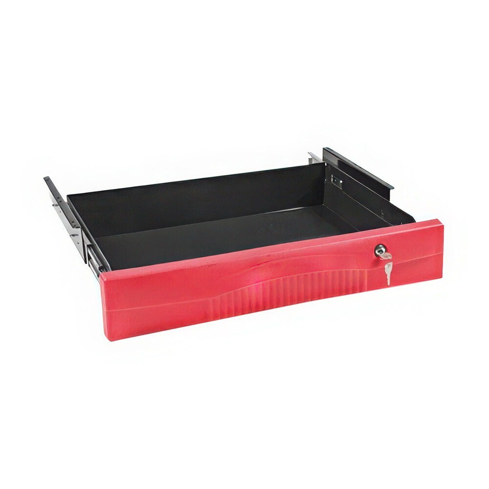 Rubbermaid® FG459300RED Red Extension Drawer for Heavy-Duty Utility Carts